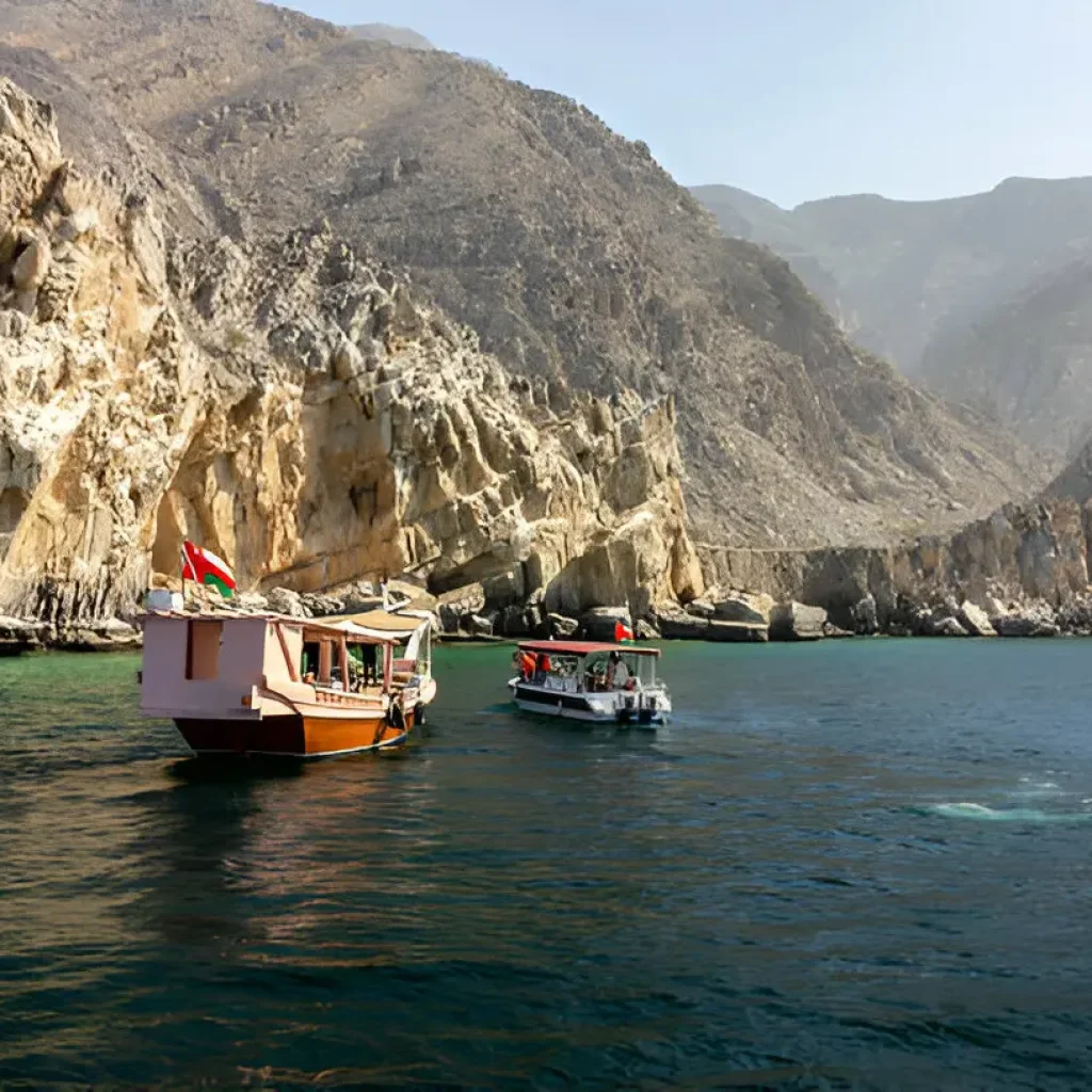 Musandam beautiful mountains