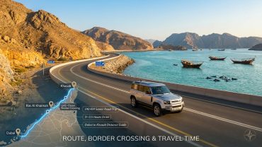 dubai to khasab distance route border crossing travel time guide